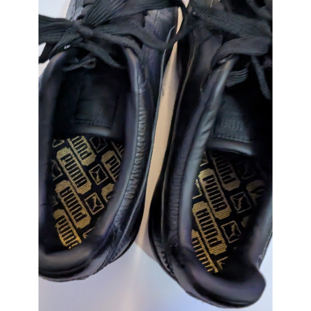 Men's Size 10 - Puma GV Special Black Leather Shoes in Excellent Condition. - Picture 4 of 6